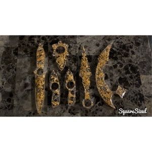 Epoxy resin knife sets